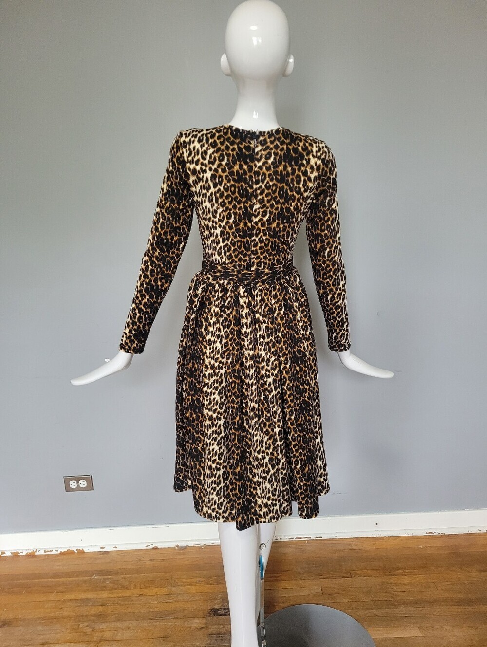 Vixen By Micheline Pitt Troublemaker Swing Dress In Leopard, BNWT, XS And M - Picture 5 of 10